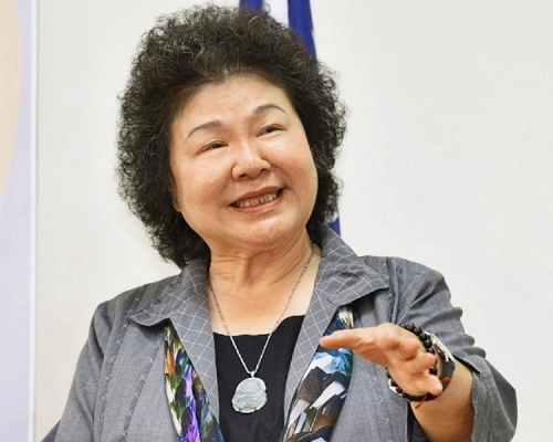台灣立法院通過陳菊出任監察院長。網上圖片