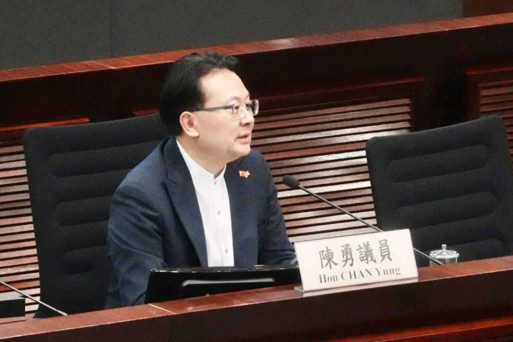 人大代表陳勇。 人大代表陳勇。