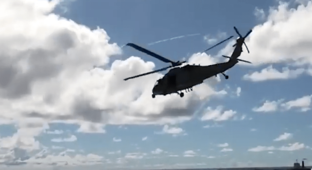 美国国防部周四（23日）发布影片，指在印度洋截获一艘名为“Majestic X”号的油轮。