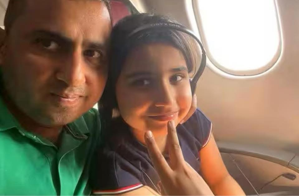 澳洲9歲女童哈尼亞（Hania Ahmed）不幸喪生，父親阿迪爾（Adeel Ahmed）也受傷。 網上圖片