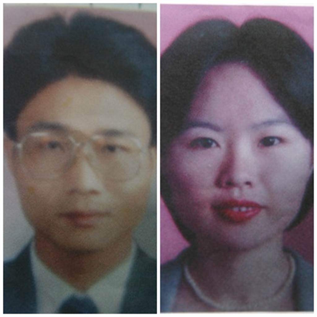 劉志勤(左圖)、林真米(右圖)夫婦疑似欠巨債不忍小孩受苦,進而迷昏慘殺他們。中時 劉志勤(左圖)、林真米(右圖)夫婦疑似欠巨債不忍小孩受苦,進而迷昏慘殺他們。中時