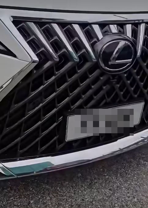 拍片者拍攝涉事車輛的車牌。fb「HongKong CarCam」影片截圖