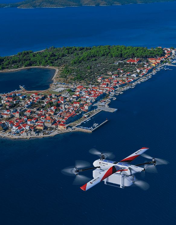 「方舟80 」是一款中型送貨無人機。豐翼物流官網