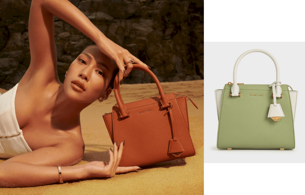 經典手提袋/左/售價待定、/右/$599。