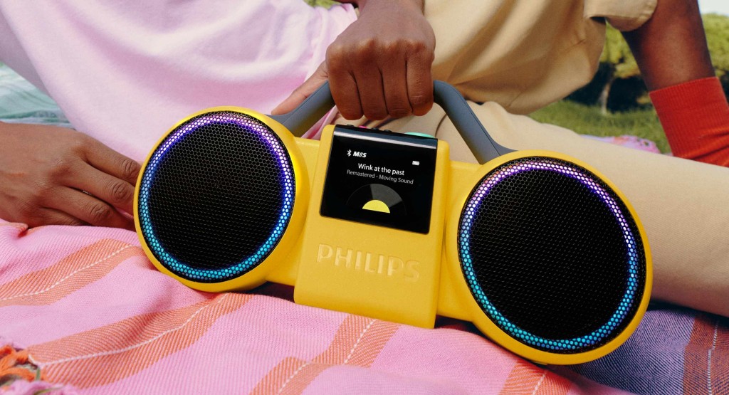 The Roller賣相十足上世紀80年代的Boombox，惟只支援藍牙串流及USB-C播放。