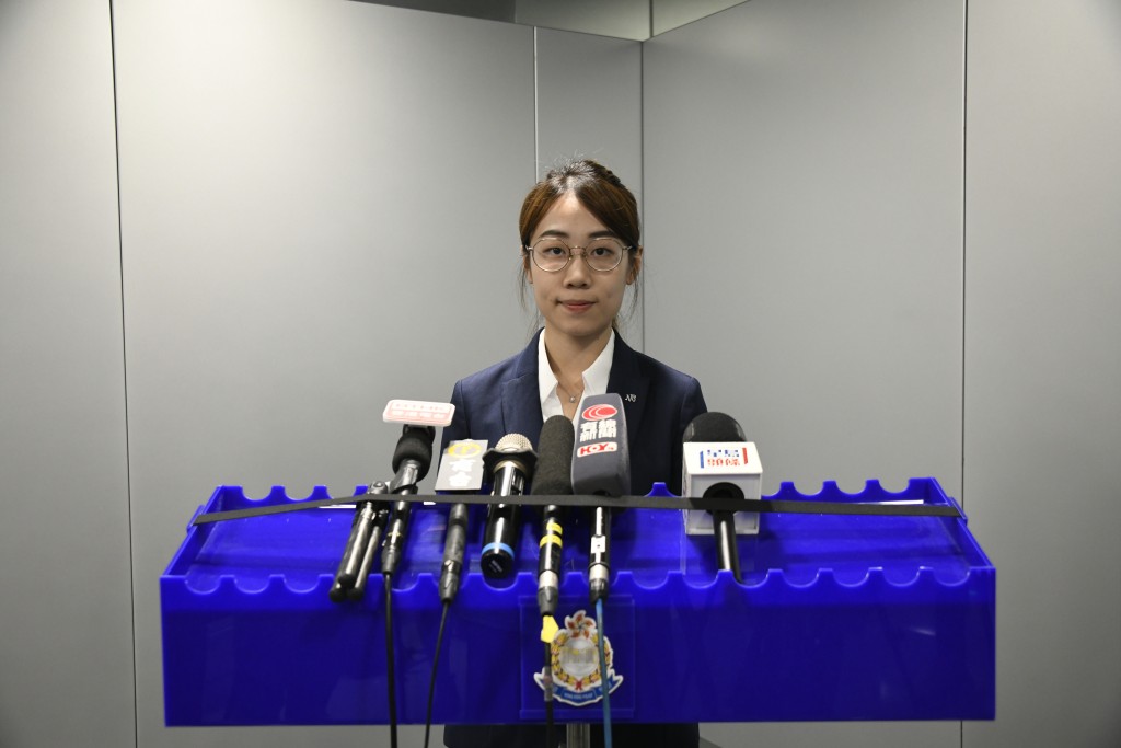 警方毒品調查科行動組高級督察陳裕詠。 警方毒品調查科行動組高級督察陳裕詠。