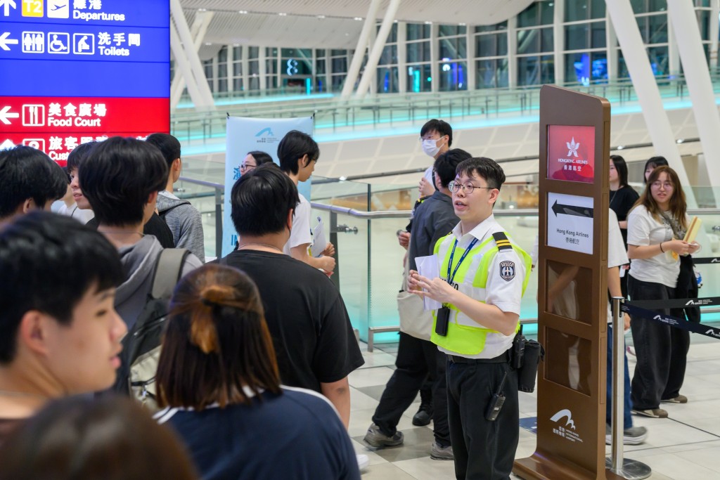 香港國際機場今日(17日)凌晨舉行「Summer Blow 2026」演習。機場提供圖片 香港國際機場今日(17日)凌晨舉行「Summer Blow 2026」演習。機場提供圖片