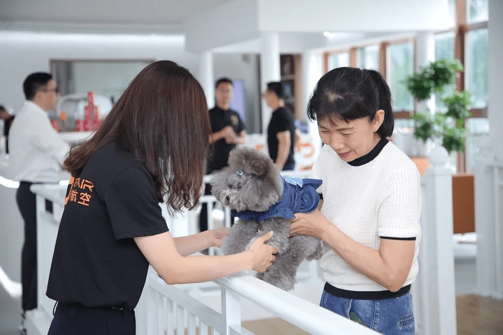 全國首家寵物候機廳在深圳機場國內貨站正式啟用。