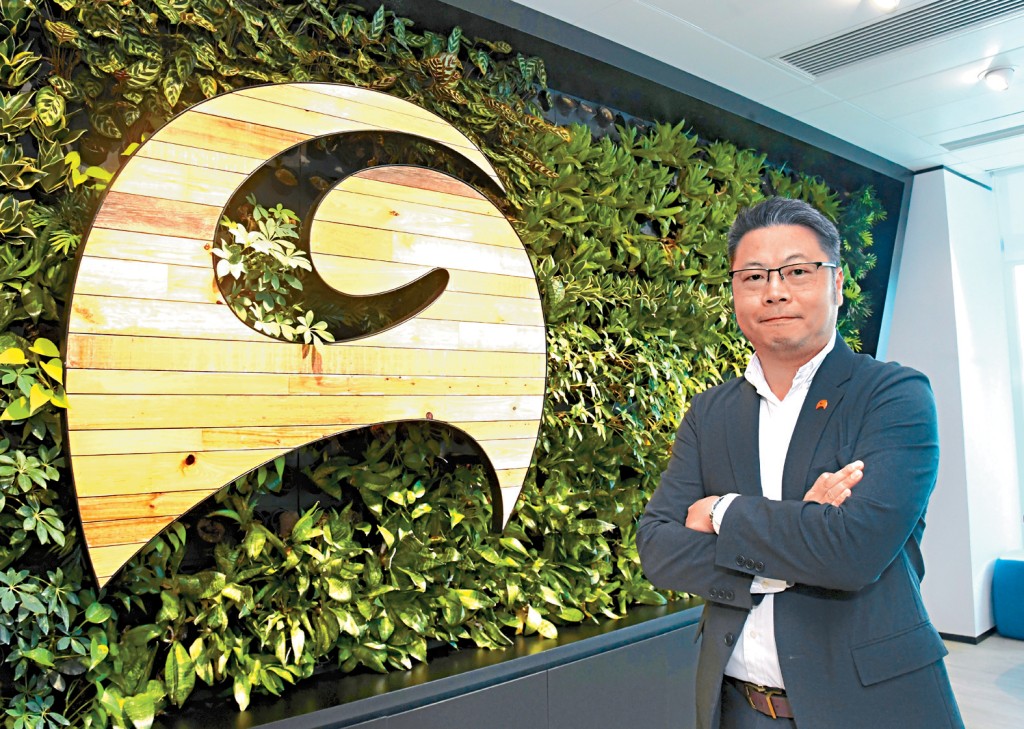 梁志傑表示，在香港從事的項目管理，往往涉及企業提升ESG工程。