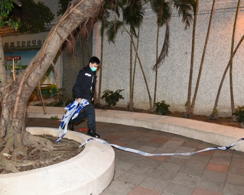 警方封鎖現場調查。