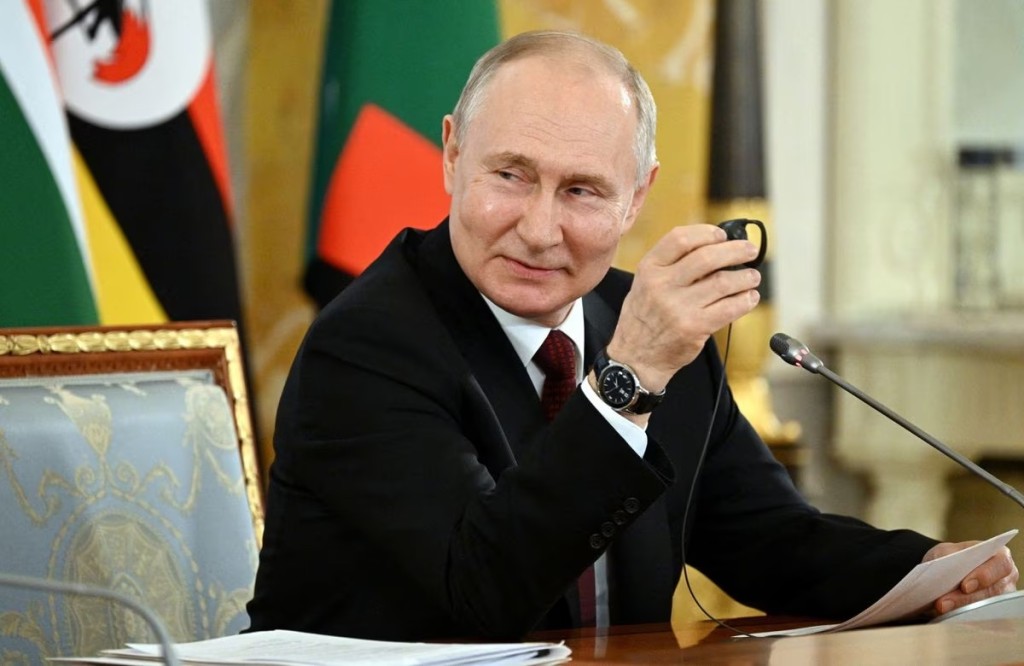 俄羅斯總統普京。路透社