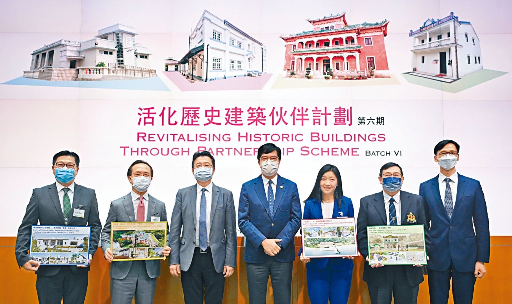 第六期活化歷史建築伙伴計畫，申請結果昨日出爐。