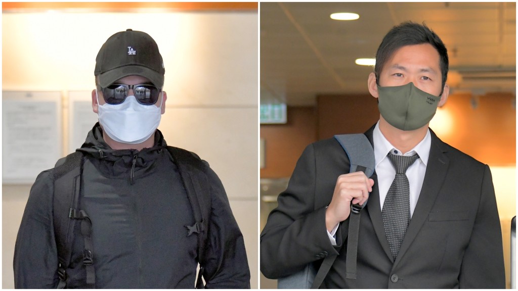 涉案的警員葉家豪(左)及林耀然(右)。 資料圖