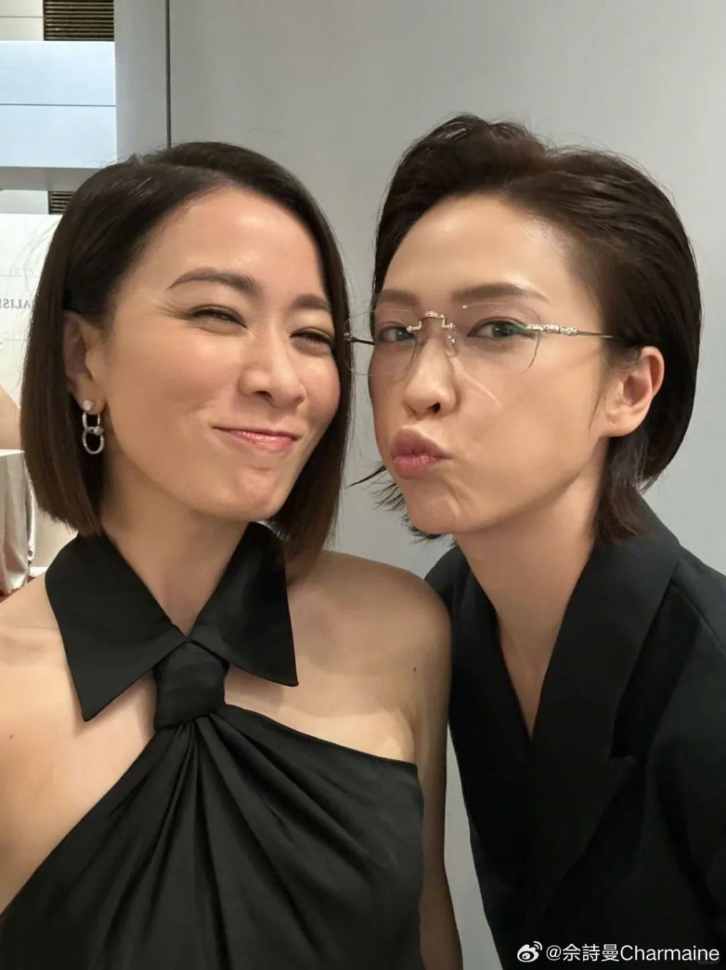 蔣祖曼與阿佘的「女女CP」令不少觀眾眼前一亮。 蔣祖曼與阿佘的「女女CP」令不少觀眾眼前一亮。