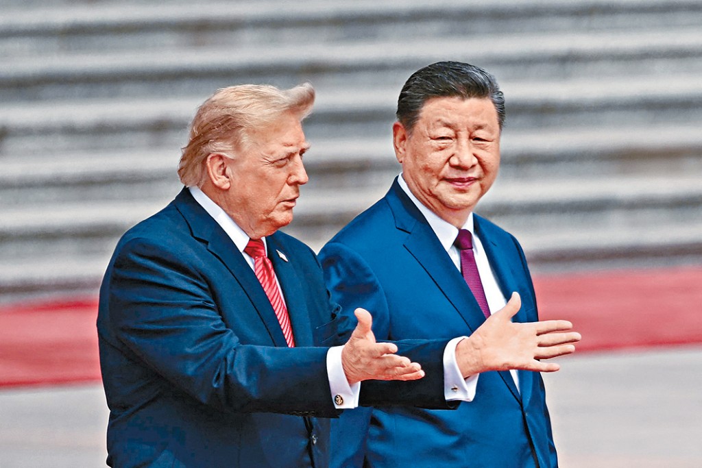 國家主席習近平明日訪美，「習特會」今年將第2次登場。