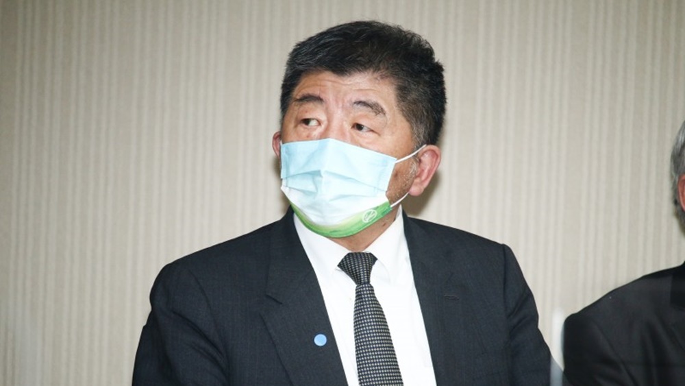 陳時中指,希望有1200萬人使用「台灣社交距離App」。資料圖片