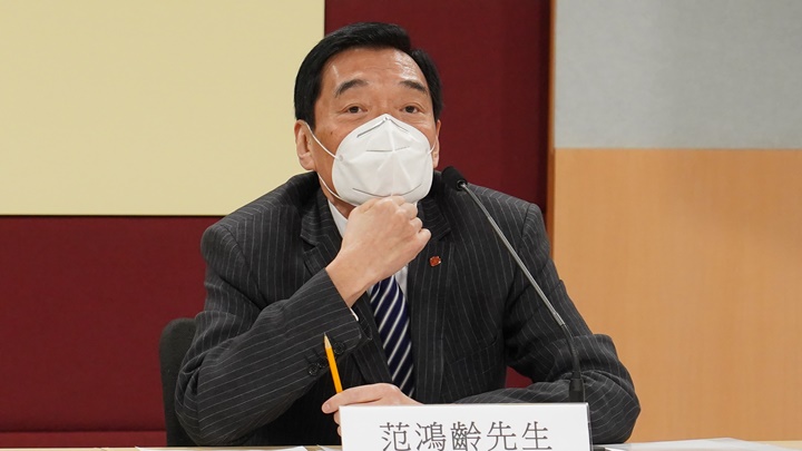 范鴻齡對新發表的預算案表示歡迎。資料圖片