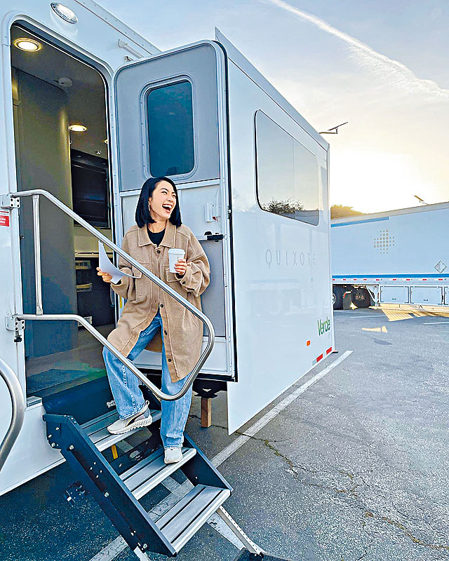 姜麗文好興奮可以參演荷里活劇。