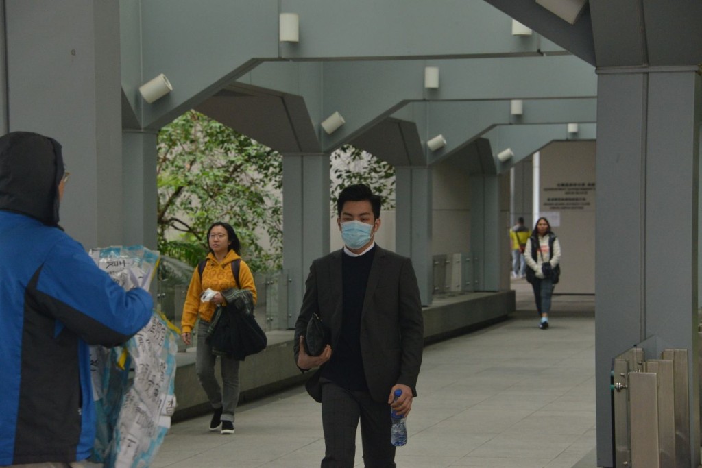 被告李諾文。本報記者攝