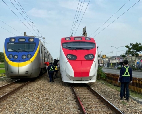 涉事列車為台鐵271次從花蓮開往彰化的普悠瑪號。台鐵圖片