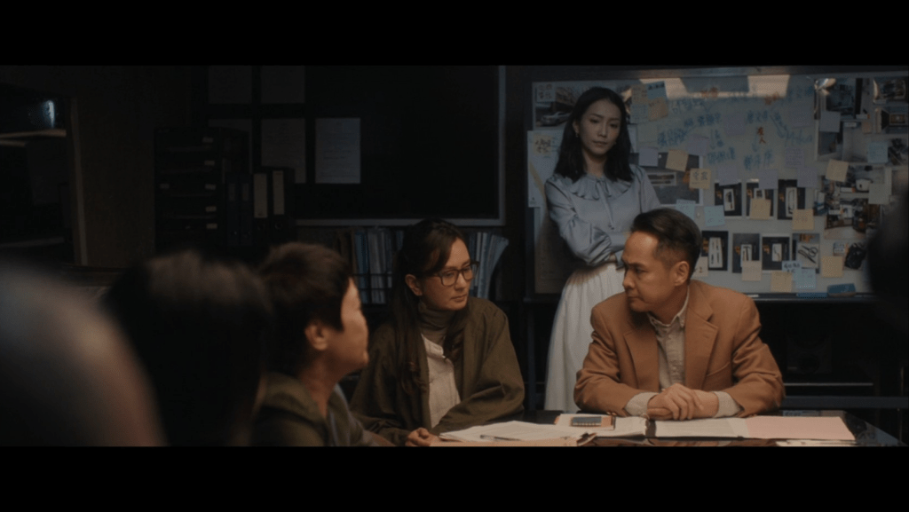 黃宇詩在電影《正義迴廊》飾演其中一位陪審員。