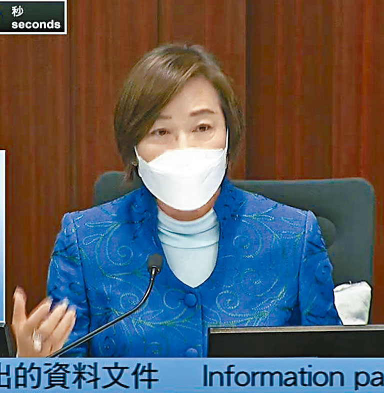 梁美芬稱，現階段不會就個別事件進行調查。