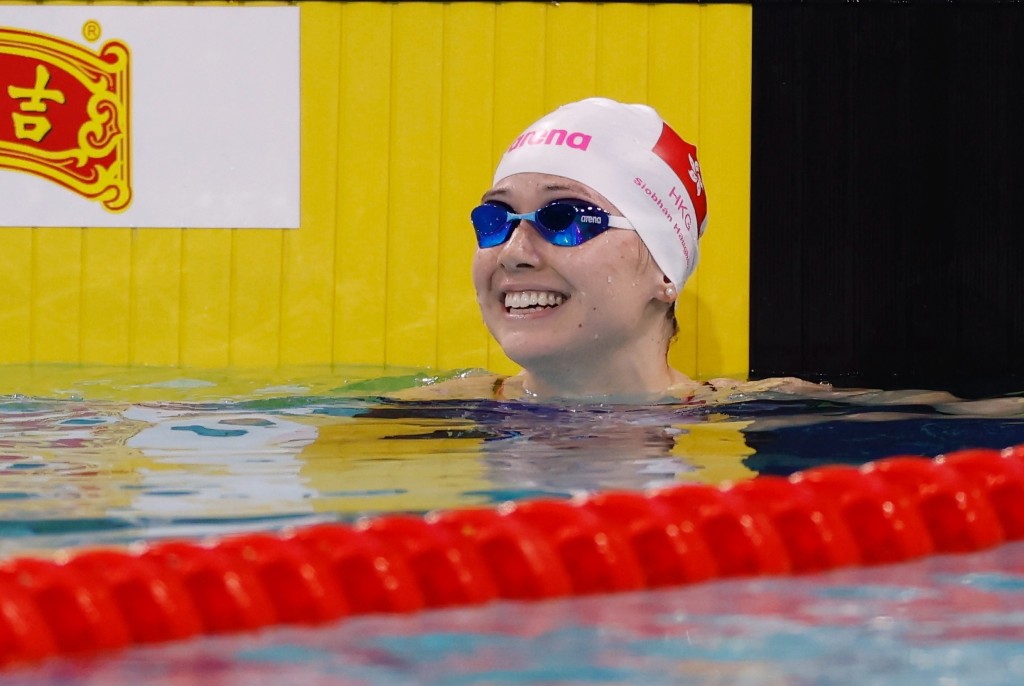 何诗蓓在2025年全运会为港队斩获2金2铜。中新社