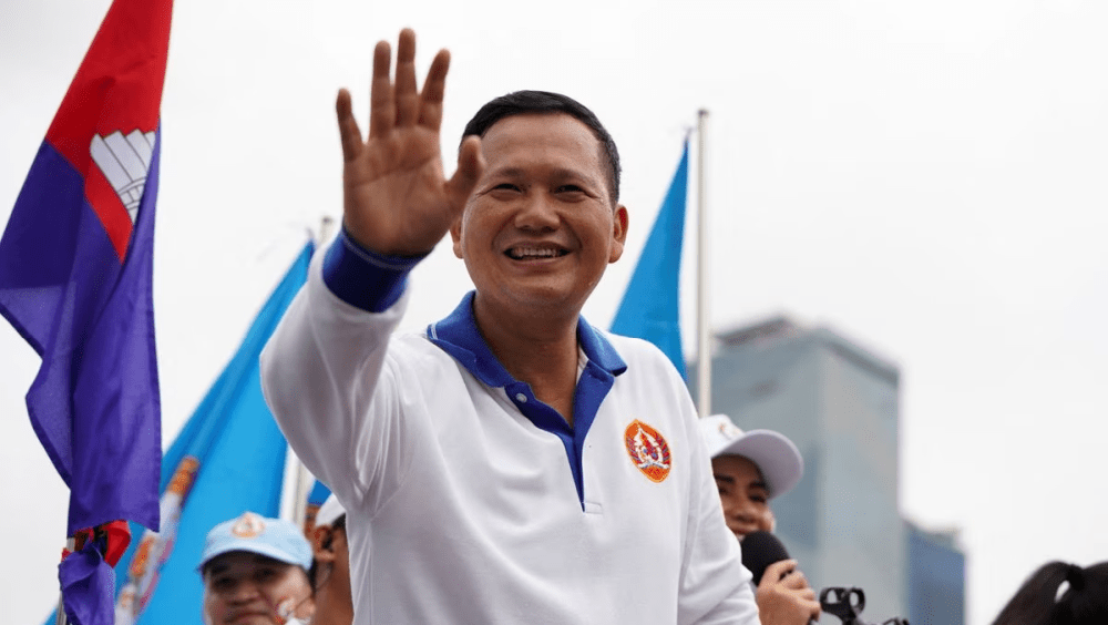 洪玛奈被正式任命为柬埔寨新任首相。路透社资料图