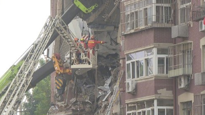 天津民房氣體爆炸事故的搜救行動結束。網上圖片