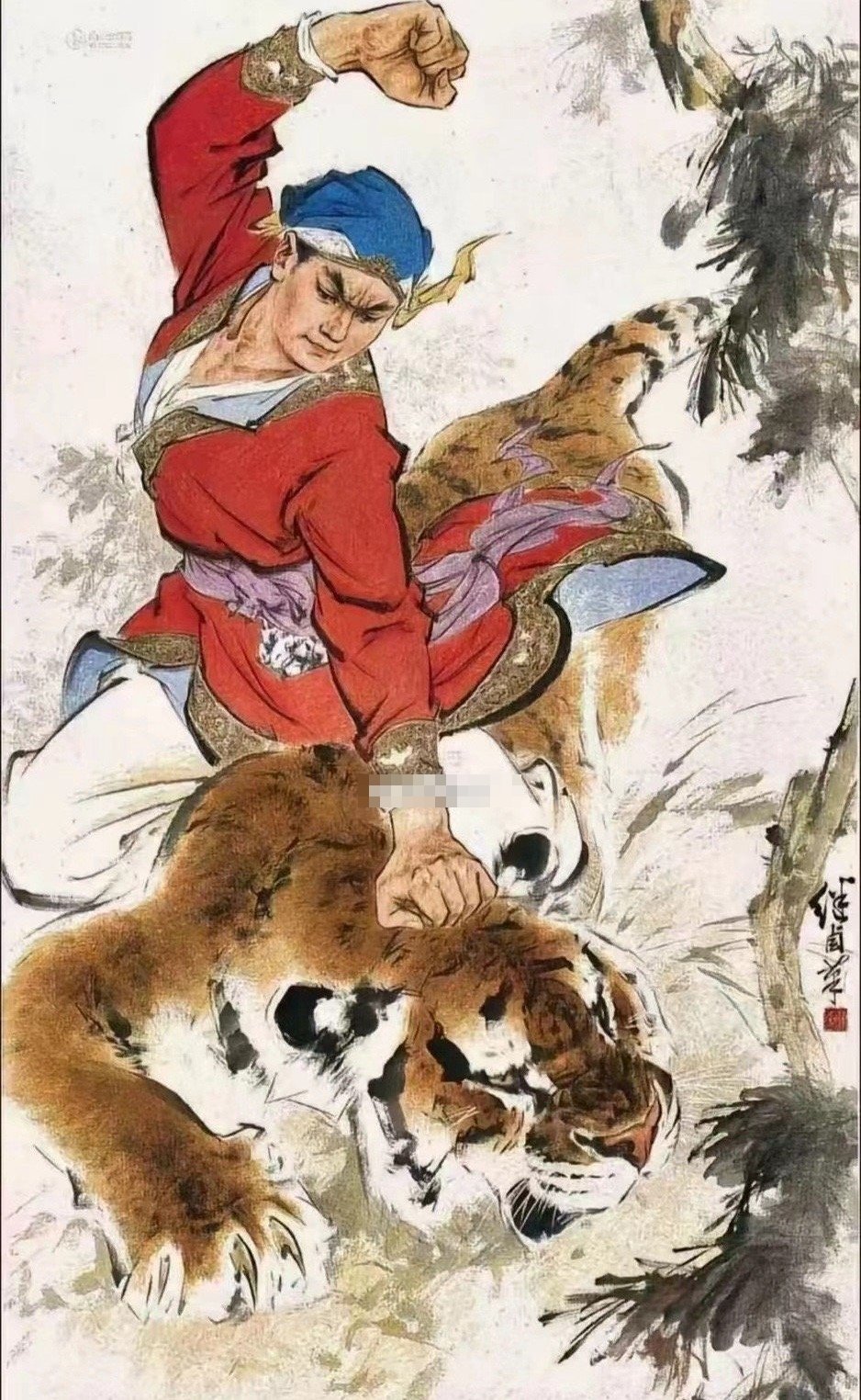 武松打虎圖