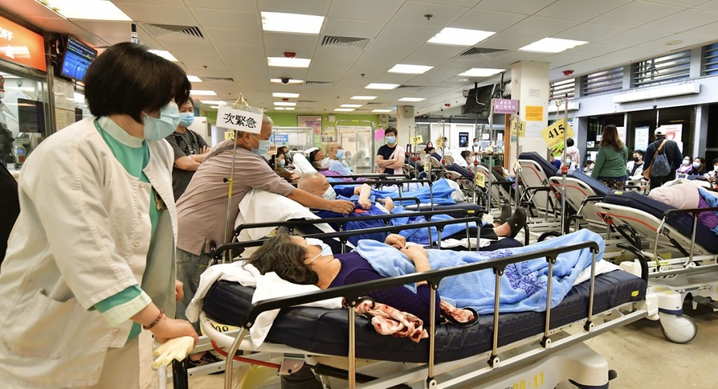 衞生防護中心指本港過去一星期的新冠活躍度有所回落。資料圖片