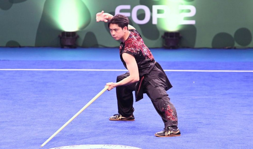 劉子龍今屆世錦賽表現亮麗。香港武聯FB圖 劉子龍今屆世錦賽表現亮麗。香港武聯FB圖