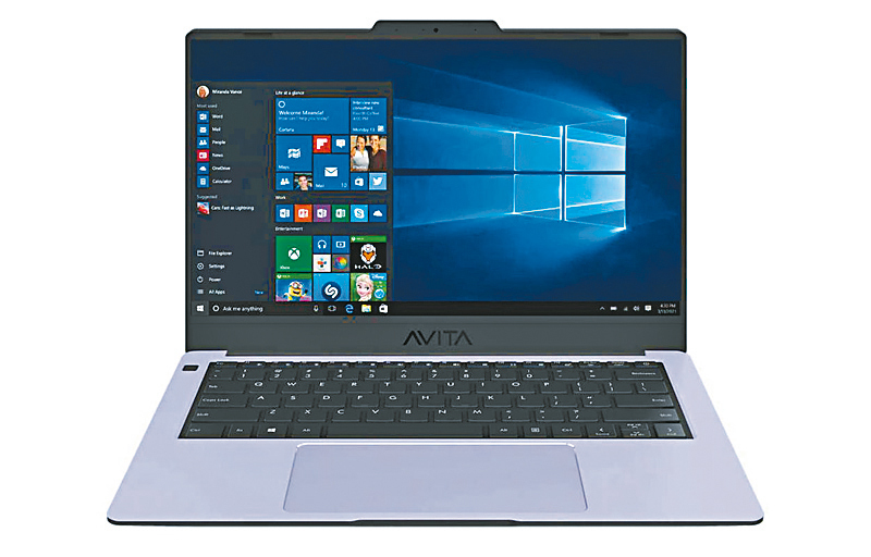 配備Intel i7處理器的AVITA LIBER-V 14”手提電腦。攤位：M01
