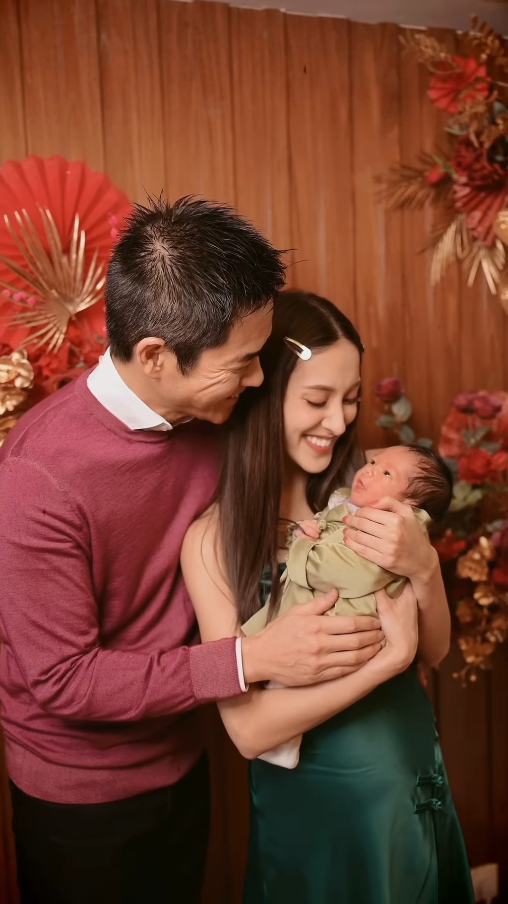 陳凱琳早前再誕一子時，家中仍以木色為主調。
