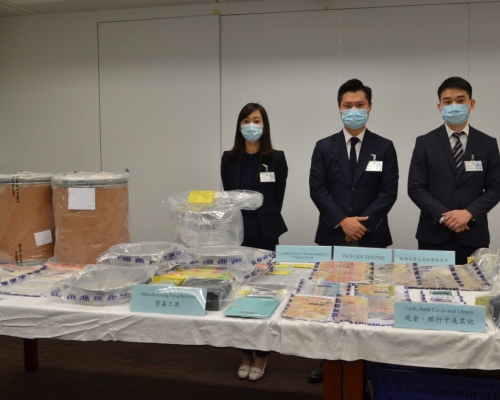 行動中,警方拘捕4人包括集團主腦。