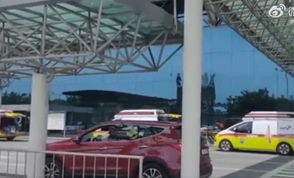 航機現已安全降落在大邱機場。