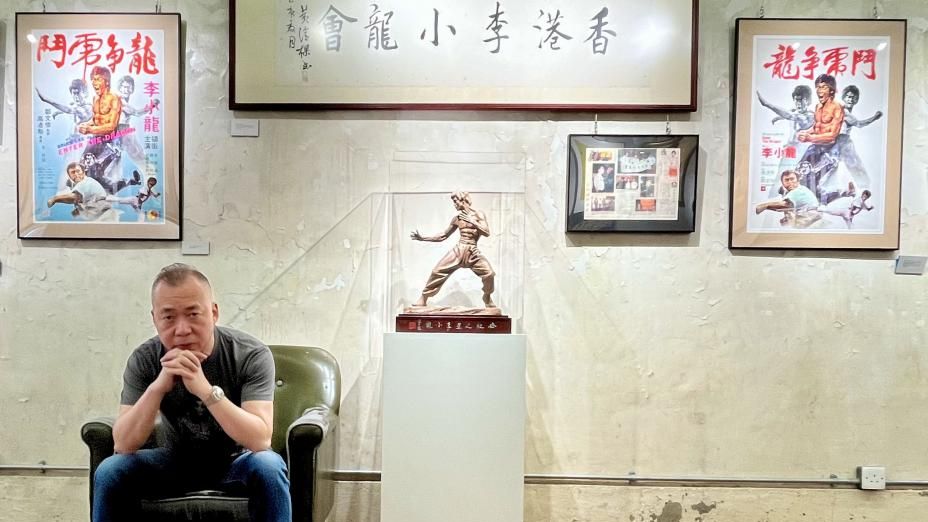 黃耀強正籌備舉行李小龍85歲冥壽及銅像豎立20周年的紀念活動。
