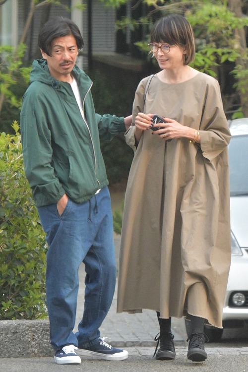 森田剛及宮澤理惠夫婦。