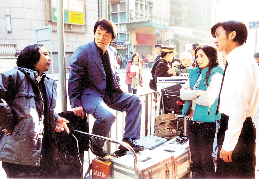陳嘉上與成龍拍過《飛龍再生》，與何超儀及謝霆鋒等合作。