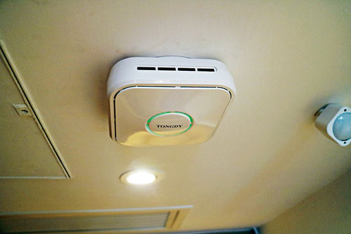 ■感應器有助智能系統掌握室內環境。