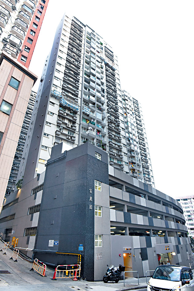 涉案单位位于北角宝马山富丽园高层。