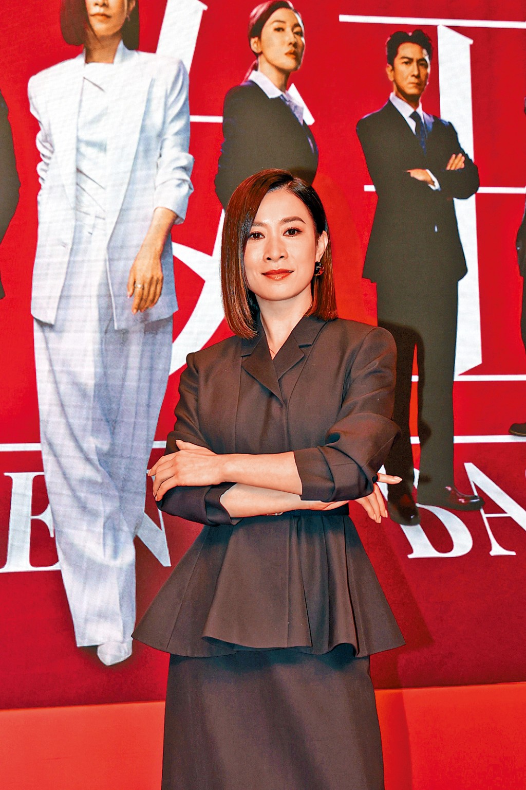 阿佘收拾心情谷《新闻女王2》，坦言靠工作分心，难过都要过。