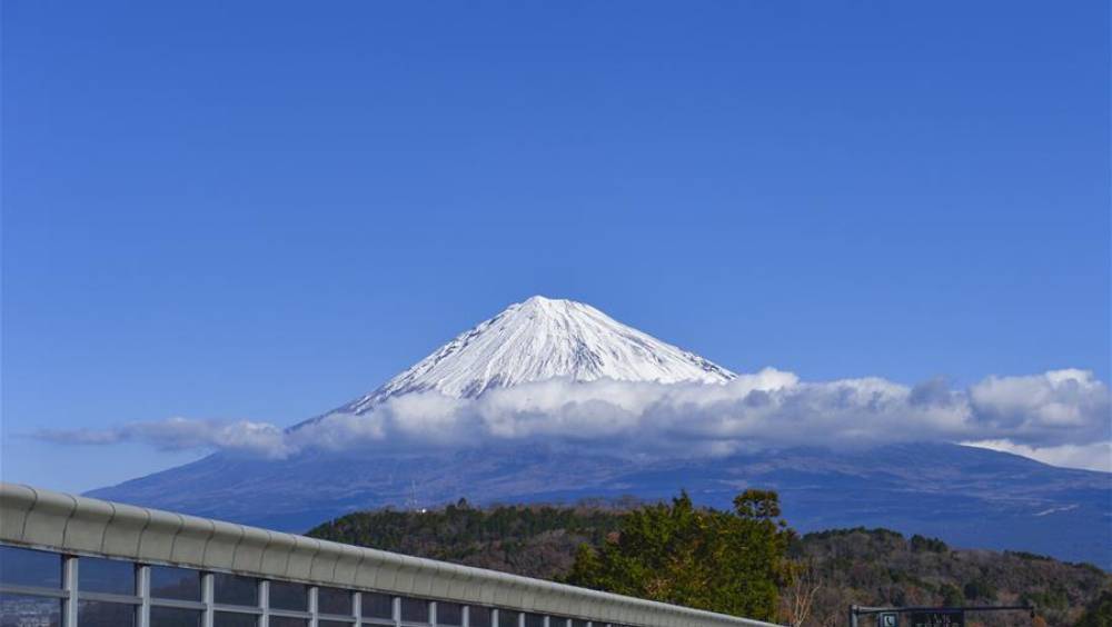 富士山。 新華社資料圖