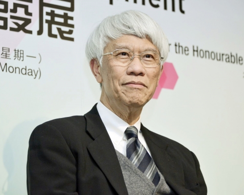 任志剛為民望最高的行會非官守成員。資料圖片