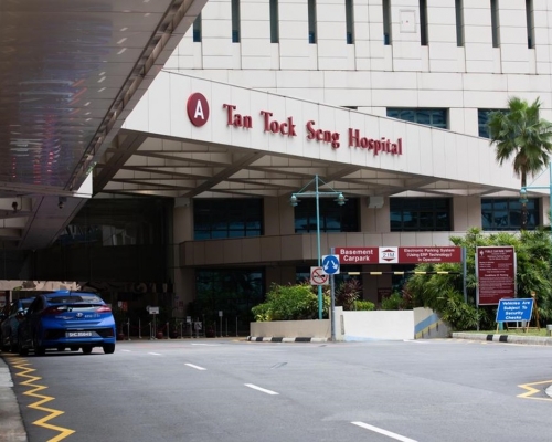陳篤生醫院已有5名職員及8個病人確診。網圖