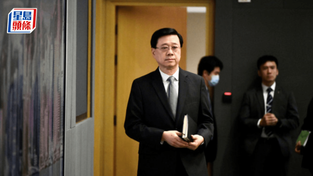 行政長官李家超對李克強逝世表示心情沉重。資料圖片
