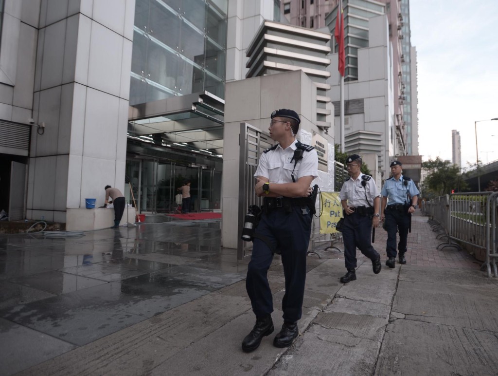 警方到场调查。