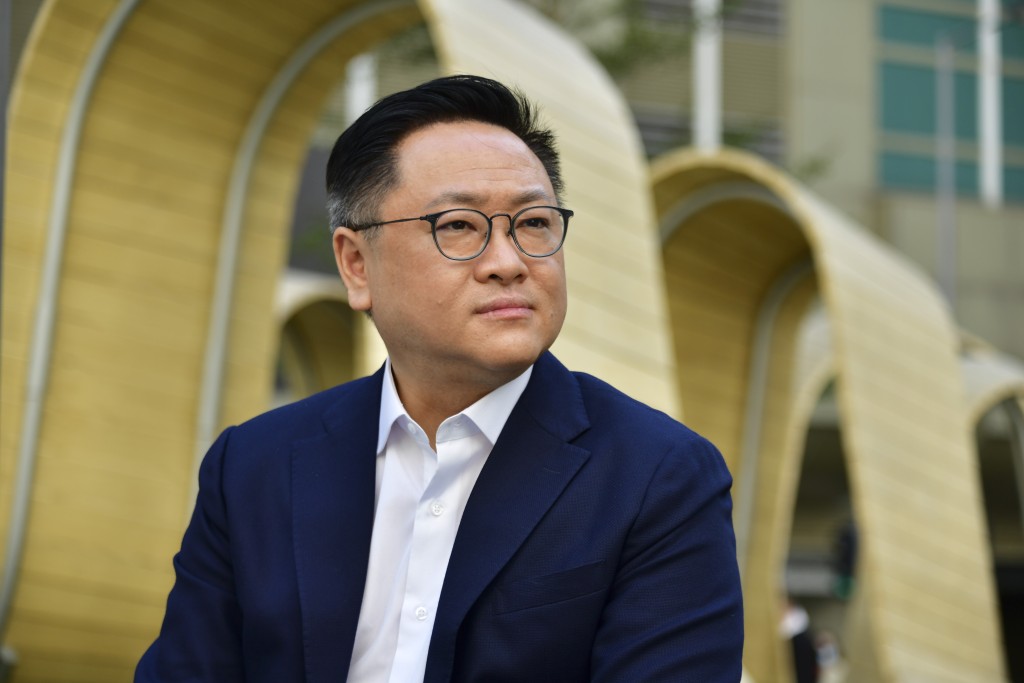 孫中山兄長的玄孫孫偉勇。資料圖片 孫中山兄長的玄孫孫偉勇。資料圖片