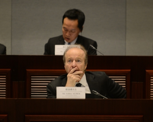歐達禮相信美國制裁對香港影響輕微可控。資料圖片
