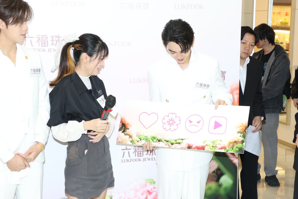George逗得fans好開心。